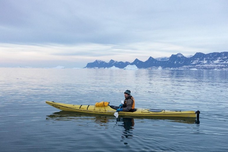 Umivik Bay Wilderness Kayak Expedition Among Icebergs