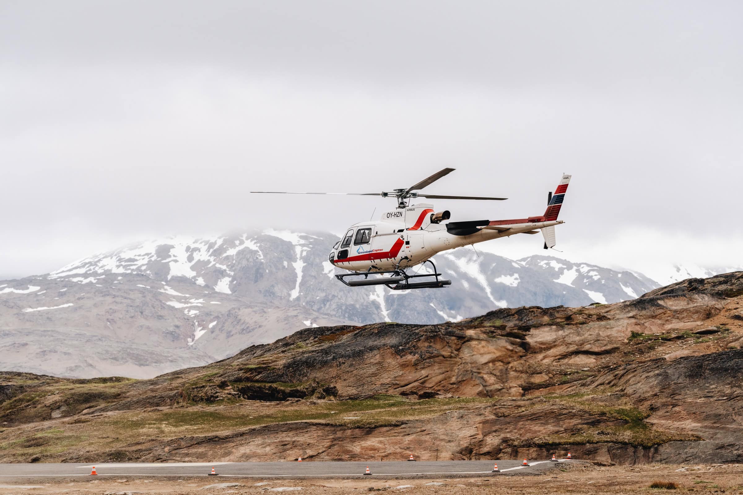 Southeast Greenland Ice Cap Scenic Helicopter Overflight