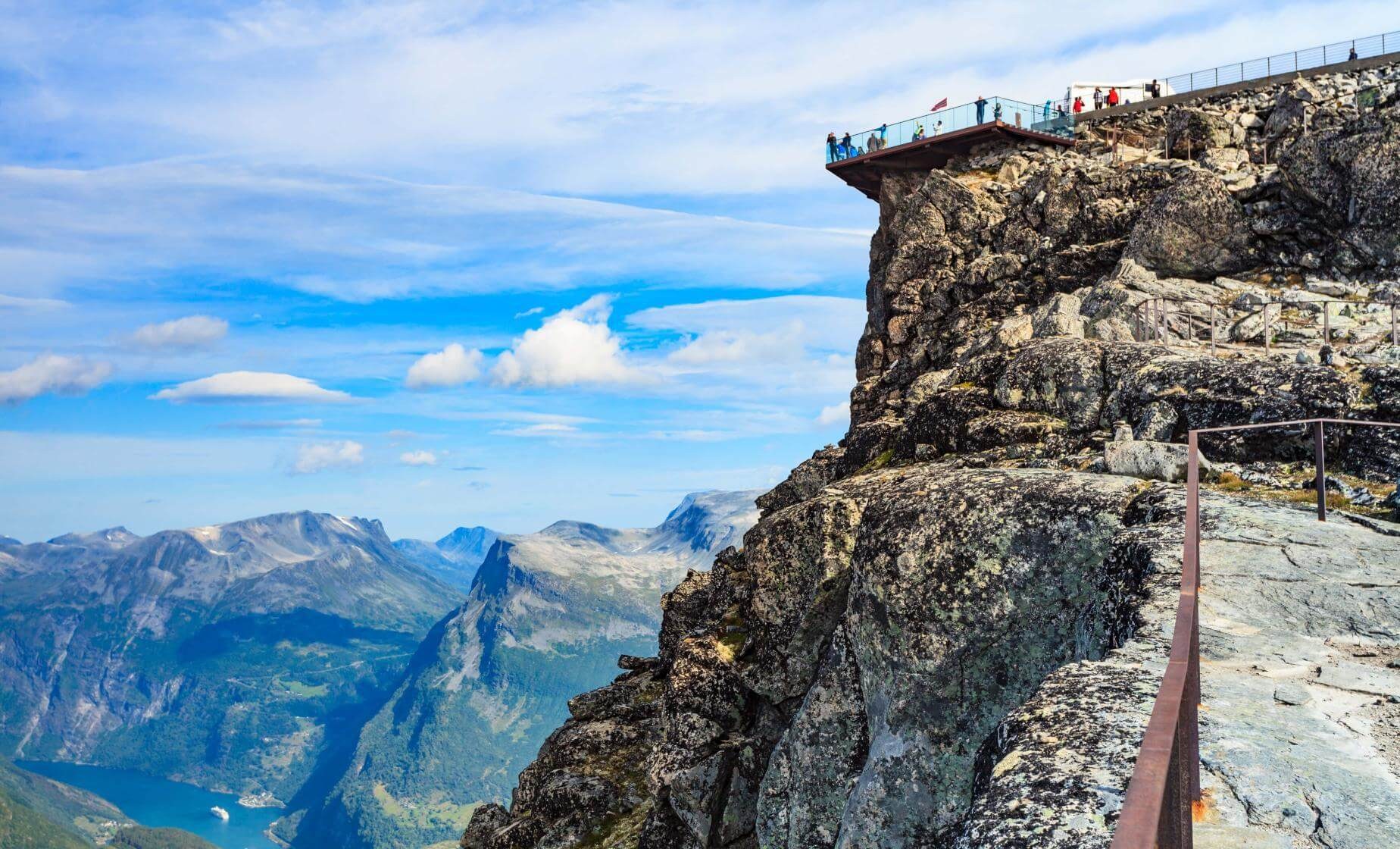 Geiranger: Mt. Dalsnibba Summit Hike with Private Mountain Guide