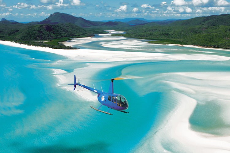 Private Coastal Helicopter Scenic Flight & Reef Flyover