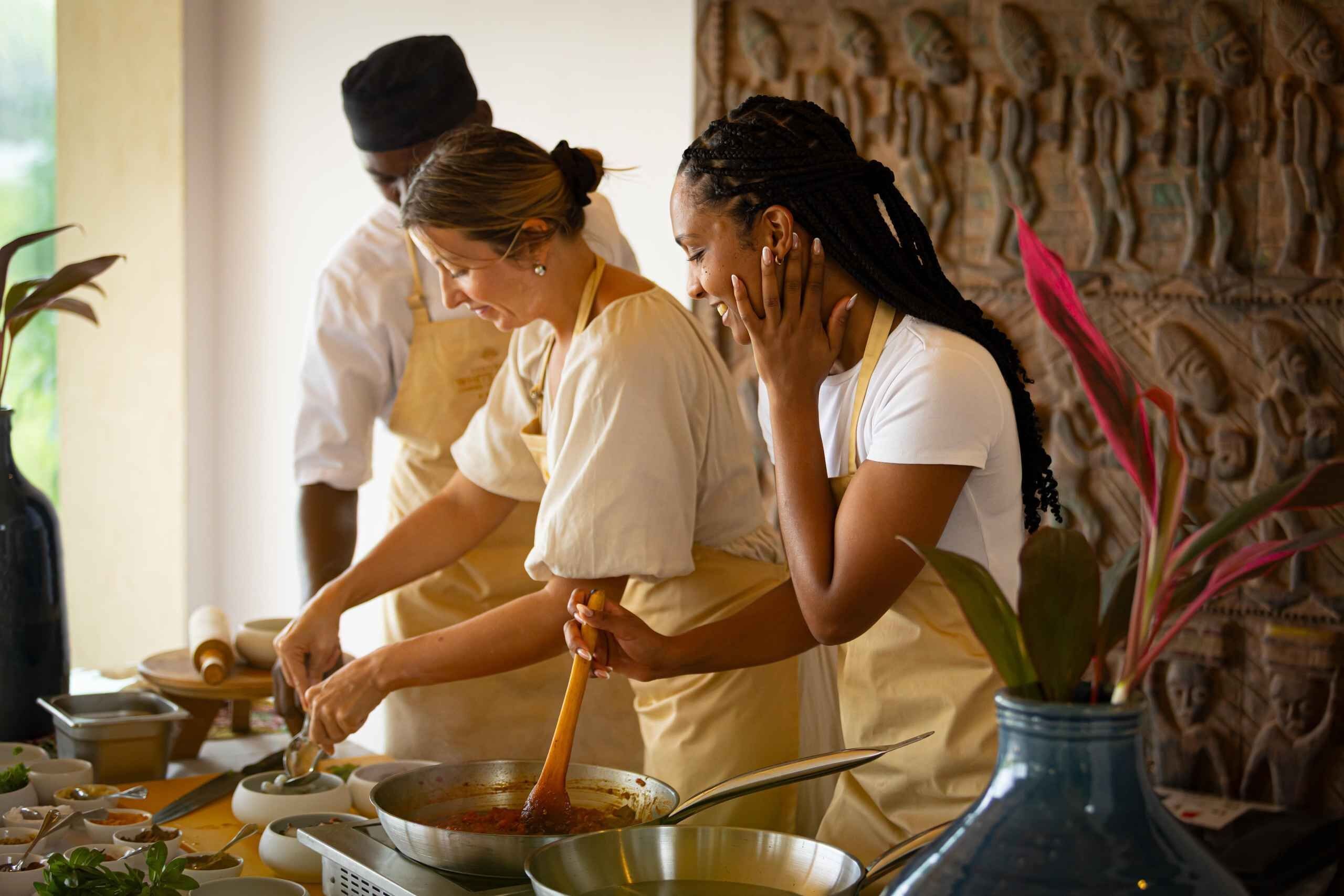 Hands-On Swahili Cooking Masterclass in a Private Riad Kitchen