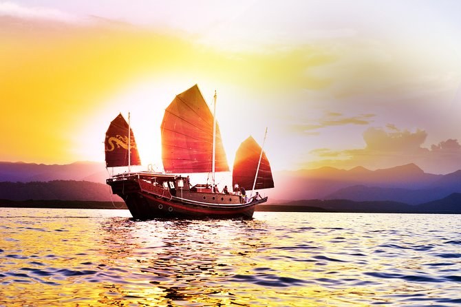 Sunset Sail on a Traditional Tzieu Junk