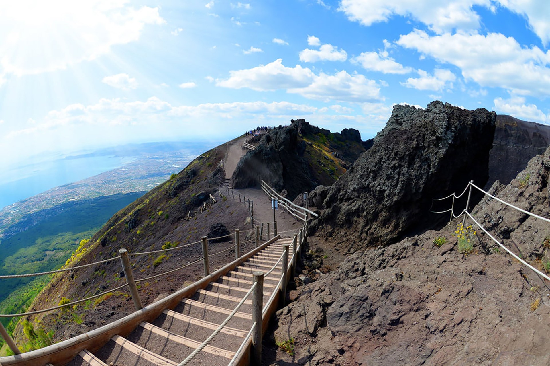 Mount Vesuvius Private Summit Hike & Wine Tasting
