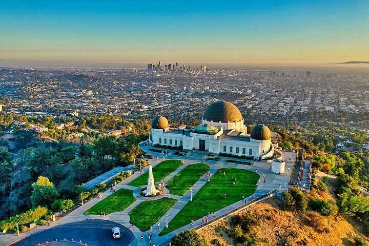 Griffith Observatory & Downtown LA: Private City Overview
