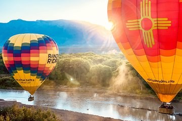 Private Sunrise Balloon Flight over the Sandia Valley