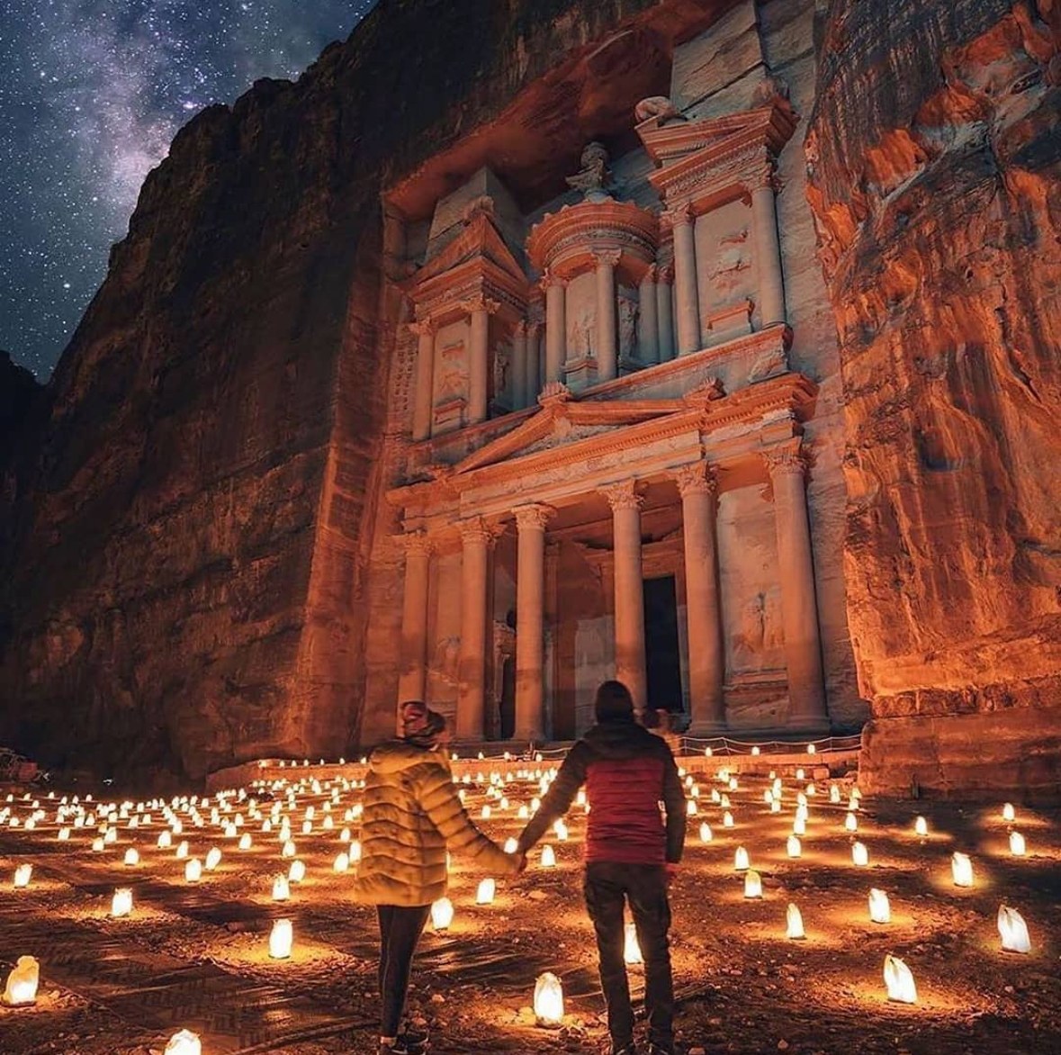 Petra by Private Guide: Treasury at First Light