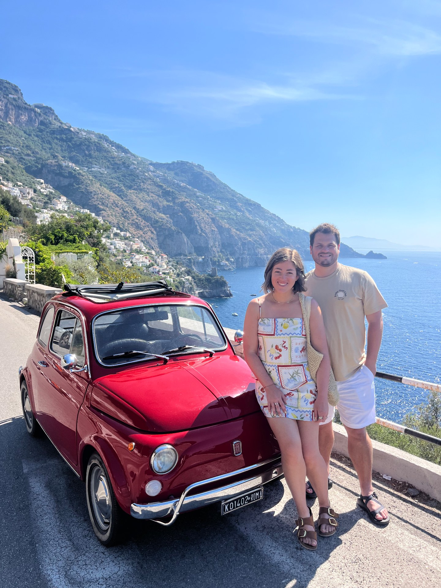 Private Amalfi Coast Drive by Vintage Convertible