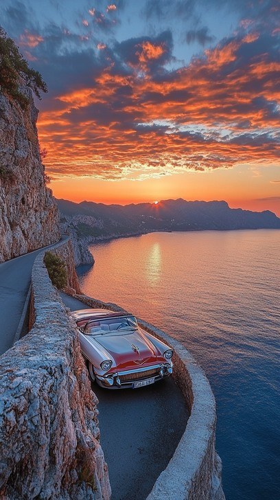 Sunset Scenic Coastal Drive & Viewpoint Photo Stop