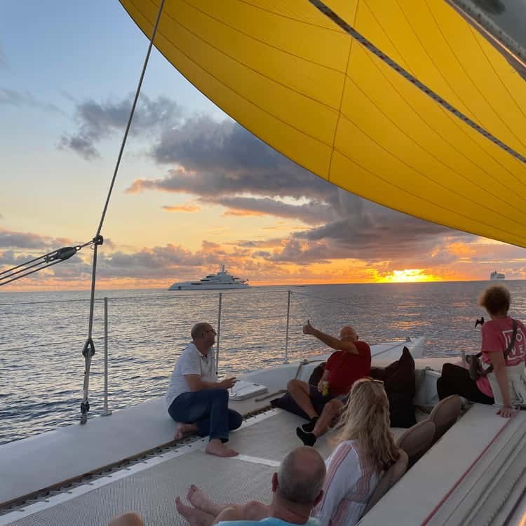 Private Sunset Sail & Snorkel, St. Maarten