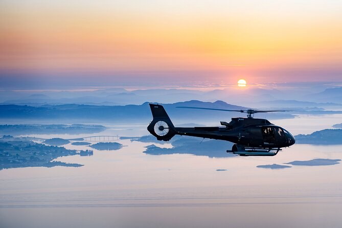 Private Helicopter Flight Over the Fjords & Glacier Landing