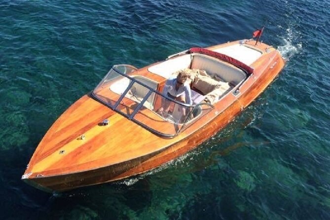 Amalfi Coast by Private Vintage Riva Boat